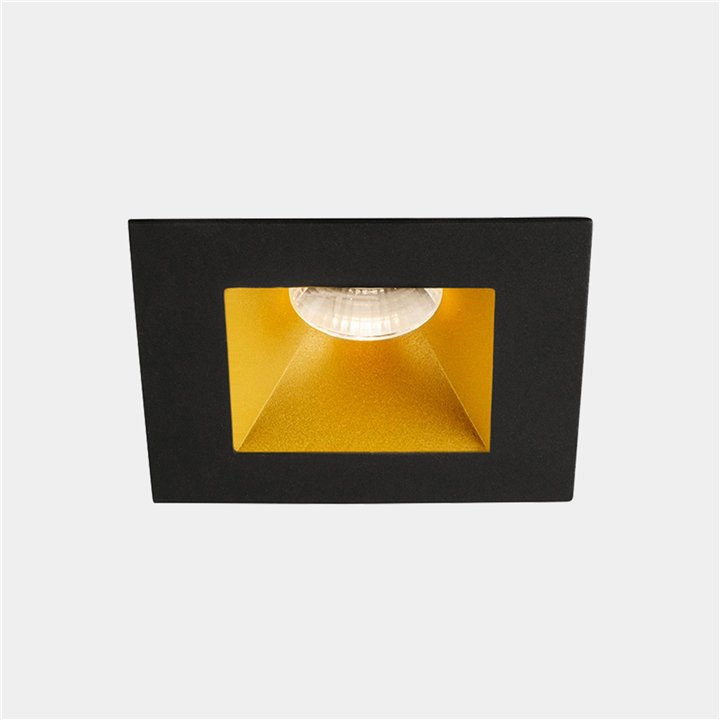 Downlight Play Deep Round Adjustable Trimless 6.4W Blanco neutro - 4000K CRI 90 48.3º Negro IP23 633lm Leds C4 AG17-P7X9F1BB60