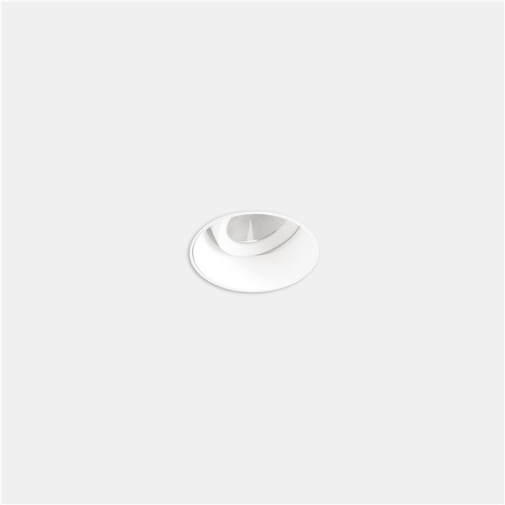 Downlight Play Deep Round Adjustable Trimless 6.4W Blanco neutro - 4000K CRI 90 48.3º Negro IP23 633lm Leds C4 AG17-P7X9F1BB60