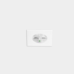 Downlight Play Flat Square Fixed Emergency 11.9W Blanco cálido - 2700K CRI 90 34.1º ON-OFF Blanco IP54 960lm Leds C4 AG19-13V9M2