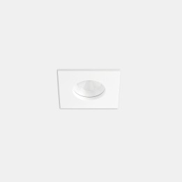 Downlight Play IP65 Square Fixed 6.4W Blanco cálido - 3000K CRI 90 27.8º Blanco IP65 629lm Leds C4 AG22-P7W9M2BB14