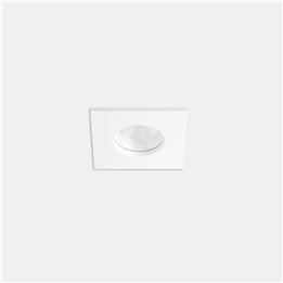 Downlight Play IP65 Square Fixed 6.4W Blanco cálido - 3000K CRI 90 14.7º Negro IP65 566lm Leds C4 AG22-P7W9S2BB60