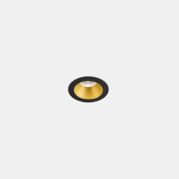 Downlight Play Deco Symmetrical Round Fixed Emergency 6.4W Blanco cálido - 3000K CRI 90 28º ON-OFF Blanco/blanco IP54 662lm Leds