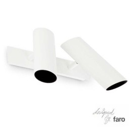 Aplique de pared de Acero LINK para Interior Negro 2L GU10