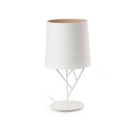 Lámpara sobremesa de Metal TREE para Interior Blanco 1L E27