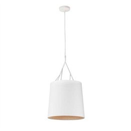 Lámpara colgante de techo de Metal TREE para Interior Blanco 1L E27