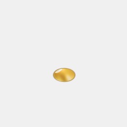 Downlight Play Deco Asymmetrical Round Fixed Trimless 6.4W Blanco cálido - 2700K CRI 90 27.1º ON-OFF Sin marco/Oro IP54 455lm Le