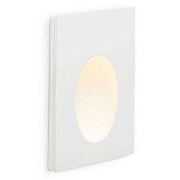 Downlight empotrable Yeso y Aluminio PLAS-1 para Interior Blanco LED
