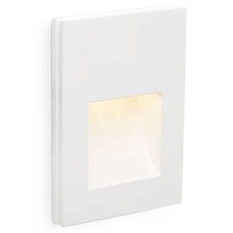 Downlight empotrable Yeso y Aluminio PLAS-3 para Interior Blanco LED