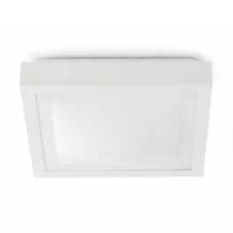 Plafón de Aluminio TOLA-1 para Baño Blanco E27