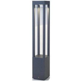 Baliza de Aluminio Inyectado AGRA para Exterior color Gris oscuro LED