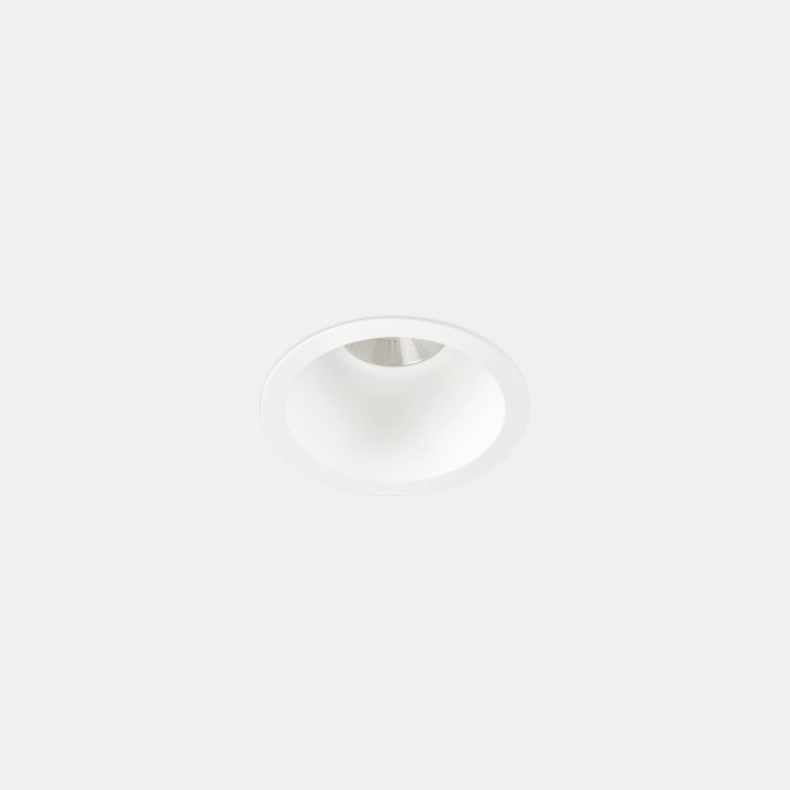 Downlight Play High Visual Comfort Mini Round Fixed 3.2W Blanco cálido - 3000K CRI 80 46.9º ON-OFF Negro IP54 299lm Leds C4 AG36