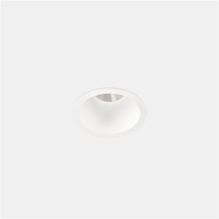 Downlight Play High Visual Comfort Mini Round Fixed 3.2W Blanco neutro - 4000K CRI 80 29º ON-OFF Negro IP54 332lm Leds C4 AG36-P