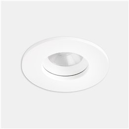 Downlight Play IP65 Glass Round Fixed 12.5W TW 2700K-6500K CRI 90 44.3º DALI DT8 Blanco IP65 964lm Leds C4 AG43-12U9F1TW14