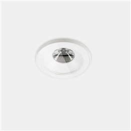 Downlight Play IP65 Glass Round Fixed 6.4W Blanco cálido - 2700K CRI 90 27.8º ON-OFF Blanco IP65 514lm Leds C4 AG43-P7V9M2OU14