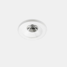 Downlight Play IP65 Glass Round Fixed 6.4W Blanco cálido - 3000K CRI 90 48.7º DALI-2 Blanco IP65 596lm Leds C4 AG43-P7W9F1DS14