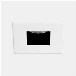 Downlight Play Pinhole Square Fixed 11.9W Blanco cálido - 3000K CRI 90 45.2º ON-OFF Blanco IP54 1152lm Leds C4 AG46-13W9F1OU14
