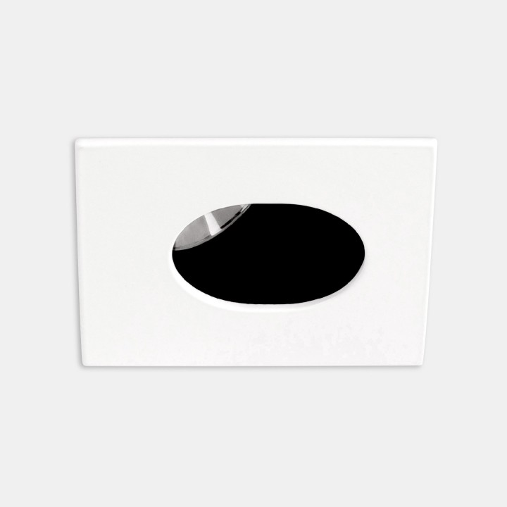 Downlight Play Pinhole Square Adjustable 11.9W Blanco cálido - 2700K CRI 90 32.4º PHASE CUT Blanco IP23 1070lm Leds C4 AG48-13V9