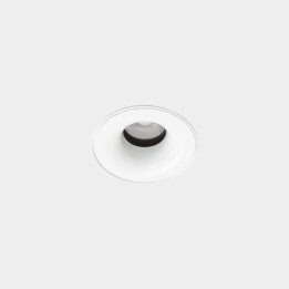 Downlight Play Soft Round Fixed Emergency 11.9W Blanco cálido - 3000K CRI 90 33.2º ON-OFF Blanco IP54 1248lm Leds C4 AG49-13W9M2