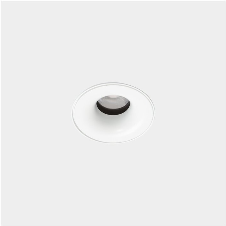 Downlight Play Soft Round Adjustable 6.4W Blanco cálido - 2700K CRI 90 49º DALI-2 Blanco IP23 334lm Leds C4 AG52-P7V9F1DS14