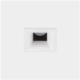 Downlight Play Soft Square Adjustable 12W Blanco cálido - 3000K CRI 90 34.4º Blanco IP23 1271lm Leds C4 AG55-13W9M2BB14