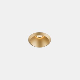 Downlight Play Raw Racy Gold 6.4W Blanco cálido - 2700K CRI 90 28º Oro intenso IP54 539lm Leds C4 AG58-P7V9M2BBEP