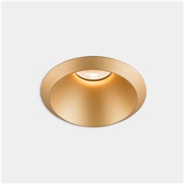 Downlight Play Raw Racy Gold 6.4W Blanco cálido - 3000K CRI 90 48.8º PHASE CUT Oro intenso IP54 636lm Leds C4 AG58-P7W9F1TSEP
