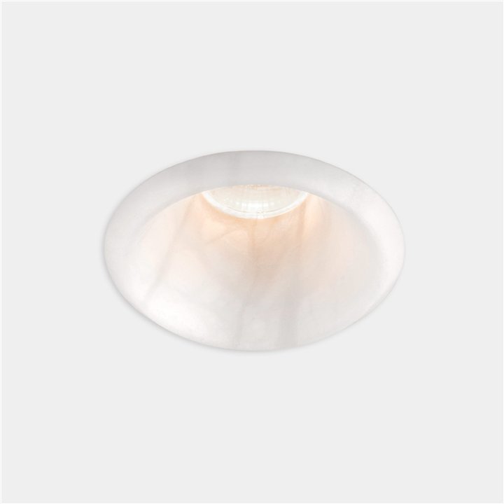 Downlight Play Raw Alabaster 17.7W Blanco cálido - 3000K CRI 90 46.5º PHASE CUT Alabastro IP54 1679lm Leds C4 AG59-18W9F1TS55