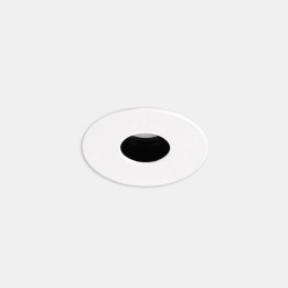 Downlight Play Pinhole Mini Round Fixed 3.2W Blanco cálido - 3000K CRI 80 45.1º ON-OFF Negro IP54 261lm Leds C4 AG61-P3W8F1OU60