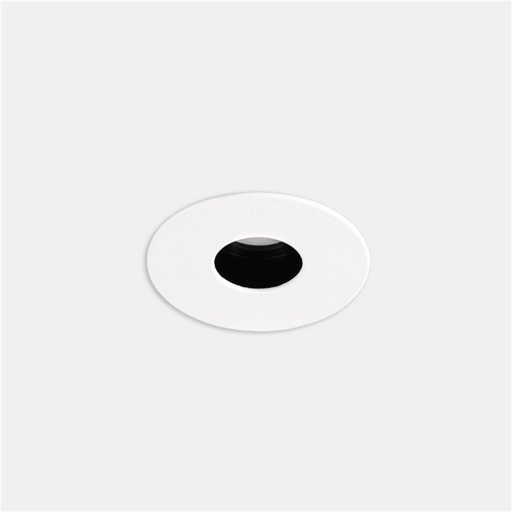 Downlight Play Pinhole Mini Round Fixed 3.2W Blanco neutro - 4000K CRI 80 45.1º ON-OFF Blanco IP54 266lm Leds C4 AG61-P3X8F1OU14