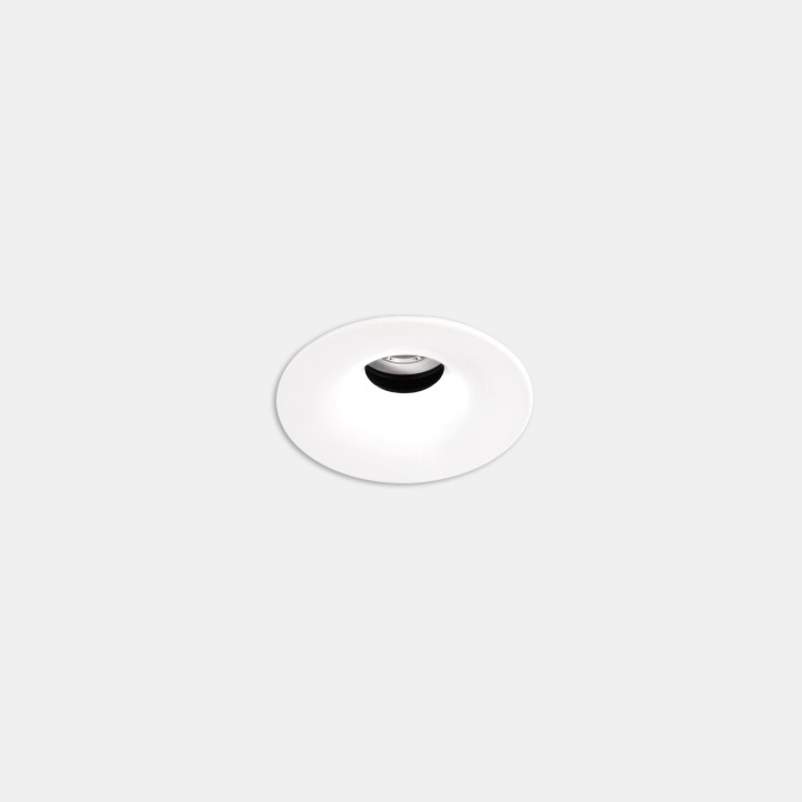 Downlight Play Soft Mini Round Adjustable 3.2W Blanco neutro - 4000K CRI 80 27.8º ON-OFF Negro IP23 312lm Leds C4 AG64-P3X8M2OU6