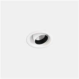 Downlight Play Snoot Mini Round Adjustable 3.2W Blanco cálido - 3000K CRI 80 45.8º Negro IP23 300lm Leds C4 AG65-P3W8F1BB60