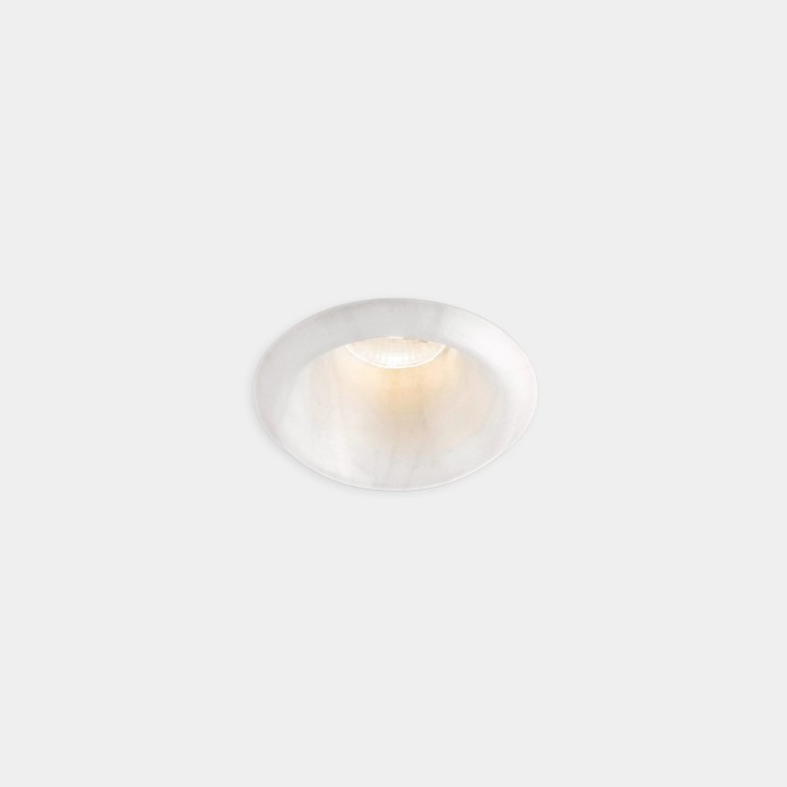 Downlight Play Raw Mini Alabaster 3.2W Blanco cálido - 2700K CRI 80 29º ON-OFF Alabastro IP54 268lm Leds C4 AG67-P3V8M2OU55