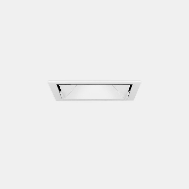 Downlight Sia Standard 170 Square Trim Emergency 25W Blanco cálido - 3000K CRI 80 79.3º ON-OFF Blanco IP54 2858lm Leds C4 AH17-2