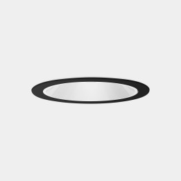 Downlight Sia Standard 170 Square Trim 25W Blanco cálido - 3000K CRI 80 79.3º ON-OFF Negro IP54 2858lm Leds C4 AH17-25W8W1OU60