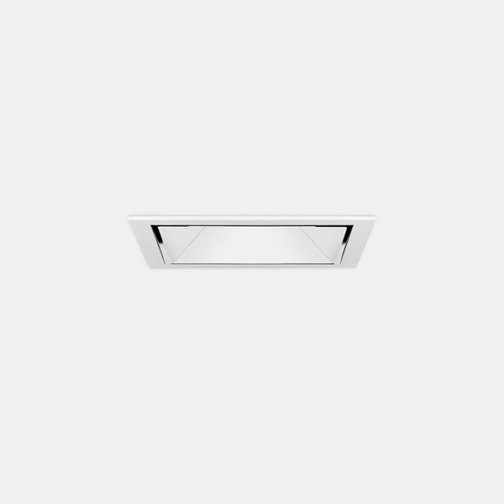 Downlight Sia Standard 170 Square Trim 25W Blanco neutro - 4000K CRI 80 79.3º ON-OFF Blanco IP54 2858lm Leds C4 AH17-25X8W1OU14