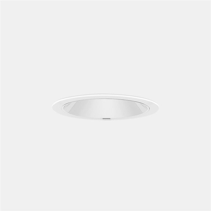 Downlight Sia Standard 225 Round Trim 37W Blanco cálido - 3000K CRI 90 75.5º Blanco IP54 3080lm Leds C4 AH19-37W9W1BB14