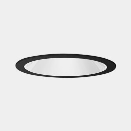 Downlight Sia Standard 225 Round Trim 37W Blanco cálido - 3000K CRI 90 75.5º ON-OFF Negro IP54 3080lm Leds C4 AH19-37W9W1OU60