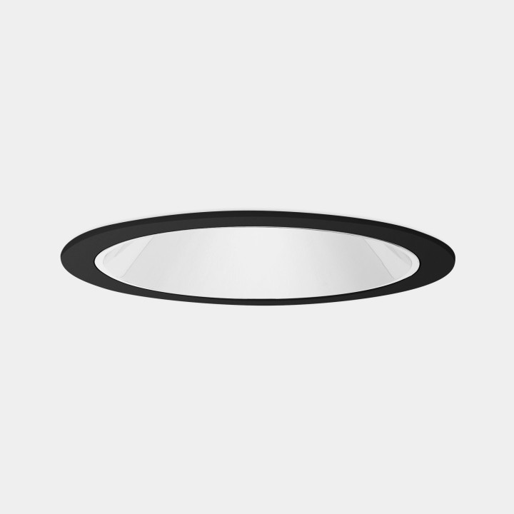 Downlight Sia Standard 225 Round Trim 37W Blanco cálido - 3000K CRI 90 75.5º ON-OFF Negro IP54 3080lm Leds C4 AH19-37W9W1OU60