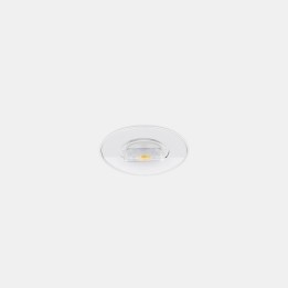 Downlight Sia Lens Wall Washer Trimless 17W Blanco cálido - 2700K CRI 80 62.8º Sin marco/Blanco IP54 1659lm Leds C4 AH23-17V8AZB