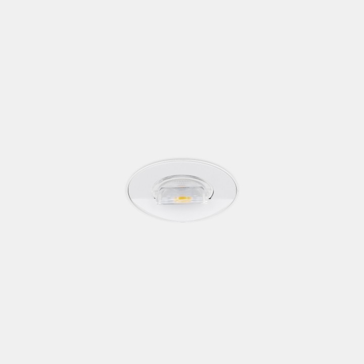 Downlight Sia Lens Wall Washer Trimless 17W Blanco cálido - 2700K CRI 80 62.8º Sin marco/Blanco IP54 1659lm Leds C4 AH23-17V8AZB