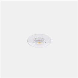 Downlight Sia Lens Wall Washer Trimless 17.7W Blanco cálido - 3000K CRI 80 62.8º ON-OFF Sin marco/Blanco IP54 1659lm Leds C4 AH2