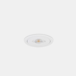 Downlight Sia Lens Batwing Trim 12W Blanco cálido - 2700K CRI 80 61.7º ON-OFF Negro/Negro IP54 1444lm Leds C4 AH24-12V8AZOUWN