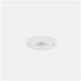Downlight Sia Lens Batwing Trim 12W Blanco cálido - 3000K CRI 90 61.7º Negro/Negro IP54 1244lm Leds C4 AH24-12W9AZBBWN