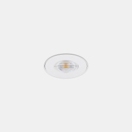Downlight Sia Lens Batwing Trimless 12W Blanco cálido - 3000K CRI 80 61.7º DALI-2 Sin marco/Blanco IP54 1444lm Leds C4 AH25-12W8