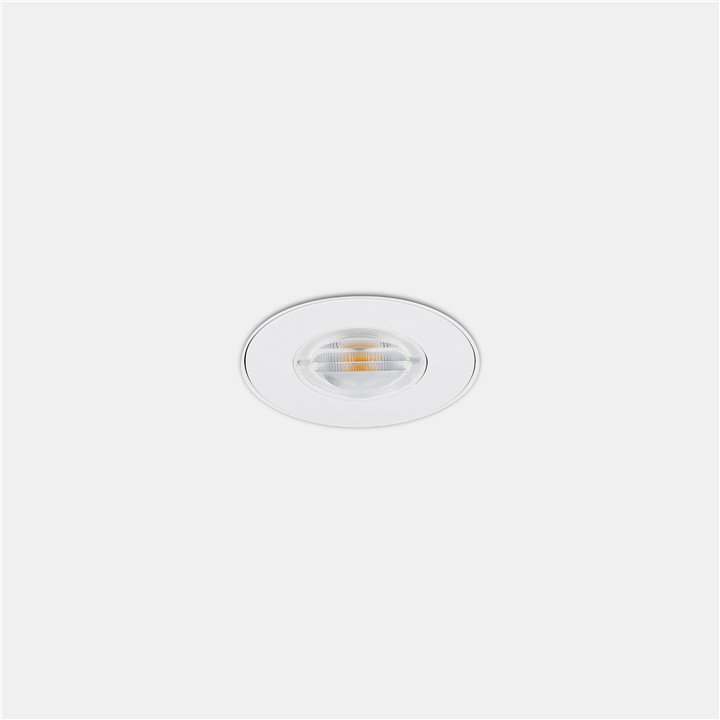 Downlight Sia Lens Batwing Trimless 17.7W Blanco cálido - 3000K CRI 80 62º Sin marco/Negro IP54 1886lm Leds C4 AH25-17W8AZBBWQ