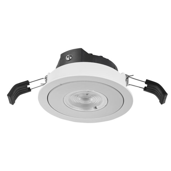 Downlight Sia Lens Narrow Trim 17.7W Blanco neutro - 4000K CRI 80 26.9º Blanco/blanco IP54 1757lm Leds C4 AH28-17X8AZBBWR
