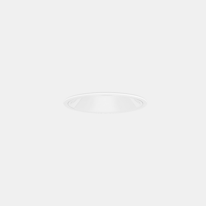 Downlight Sia Adjustable 115 Round Trim 12W Blanco cálido - 3000K CRI 80 20.2º DALI-2 Blanco IP23 1075lm Leds C4 AH31-12W8S3DS14