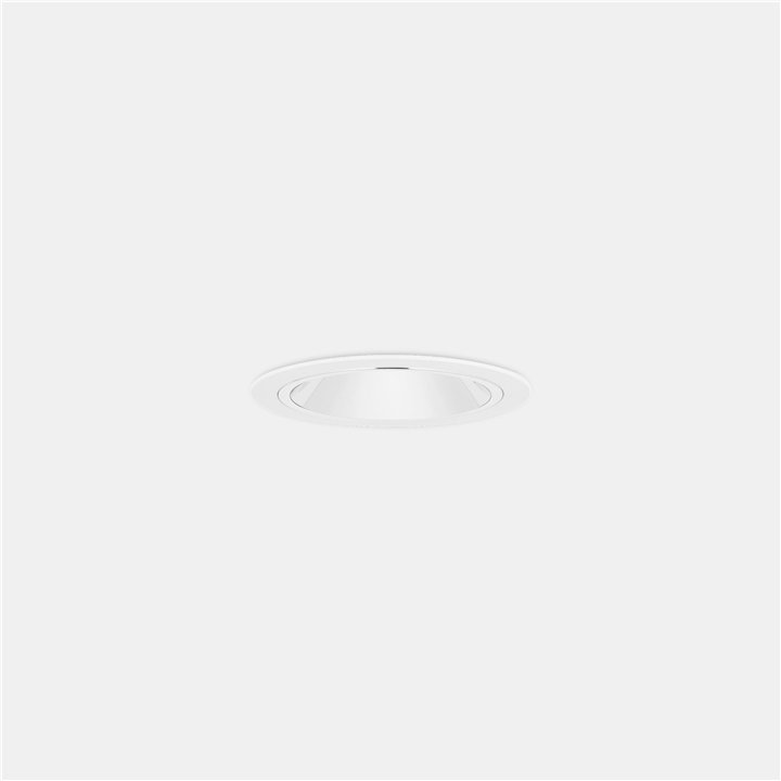 Downlight Sia Adjustable 115 Round Trim 18W Blanco neutro - 4000K CRI 80 37.4º Blanco IP23 1347lm Leds C4 AH31-17X8M3BB14