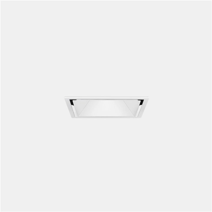 Downlight Sia Adjustable 170 Square Trim 25W Blanco cálido - 2700K CRI 80 37.5º ON-OFF Blanco IP23 1868lm Leds C4 AH37-25V8M3OU1