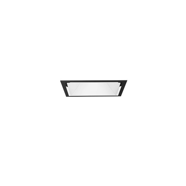 Downlight Sia Adjustable 170 Square Trim 25W Blanco cálido - 3000K CRI 80 37.5º 1-10V/PUSH/DALI Negro IP23 1868lm Leds C4 AH37-2